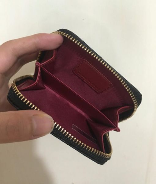 elegant black mini wallets women card holder cards holders caviar wallet leather coin purse fashion gold zip pocket wallets268l, Brown;gray
elegant black mini wallets women card holder cards holders caviar wallet leather coin purse fashion gold zip pocket wallets268l, Brown;gray