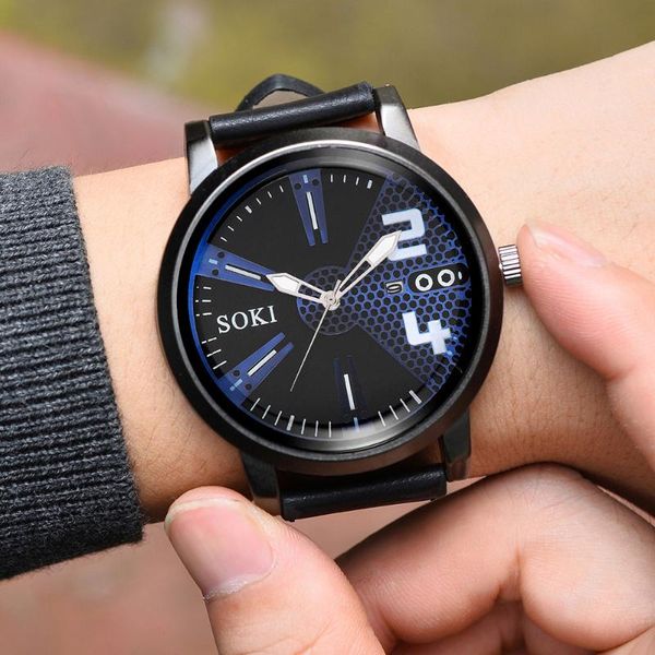 wristwatches relogio masculino men quartz watch military sport wristwatch leather strap mens reloj complete calendar watches homme saati #a, Slivery;brown
wristwatches relogio masculino men quartz watch military sport wristwatch leather strap mens reloj complete calendar watches homme saati #a, Slivery;brown