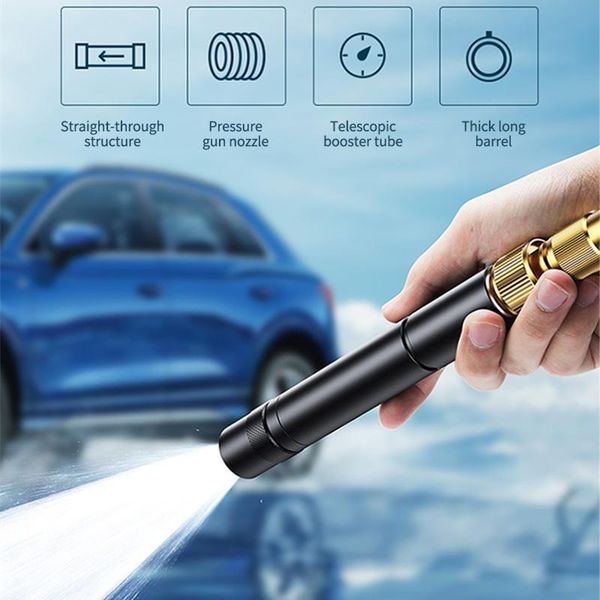 water gun & snow foam lance 5m high pressure power aluminum alloy car washer spray nozzle washing tools garden jet
water gun & snow foam lance 5m high pressure power aluminum alloy car washer spray nozzle washing tools garden jet