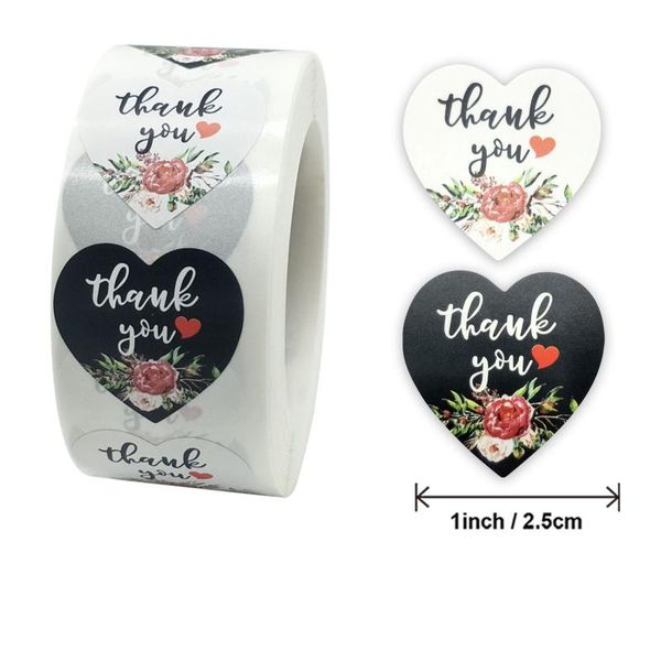 gift wrap qiduo 500pcs heart flower thank you handmade sticker seal label decoration wedding party envelope stationery stickers
gift wrap qiduo 500pcs heart flower thank you handmade sticker seal label decoration wedding party envelope stationery stickers
