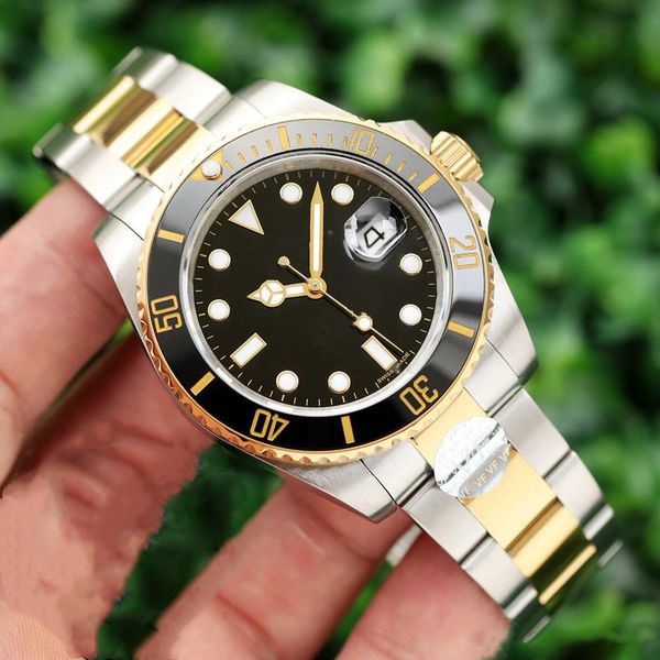 men's watch 40mm black and gold international fashion automatic mechanical date waterproof luminous, Slivery;brown
men's watch 40mm black and gold international fashion automatic mechanical date waterproof luminous, Slivery;brown