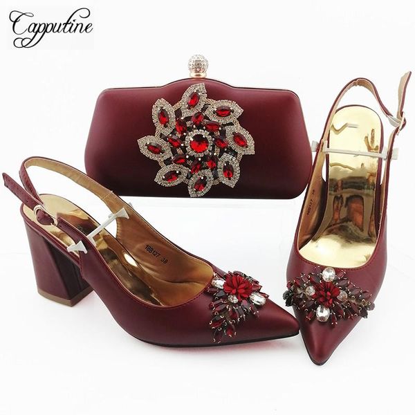 dress shoes gorgeous wedding/party african pointed toe slady and clutch bag sets 18b127 in wine, heel height 9cm, Black
dress shoes gorgeous wedding/party african pointed toe slady and clutch bag sets 18b127 in wine, heel height 9cm, Black