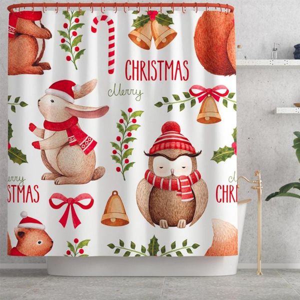 shower curtains christmas style santa claus print curtain 180*180cm household bathroom
shower curtains christmas style santa claus print curtain 180*180cm household bathroom