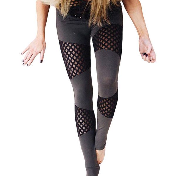 women's leggings 2021 women gray print fashion mesh patchwork elastic skinny fitness nightclub wear, Black
women's leggings 2021 women gray print fashion mesh patchwork elastic skinny fitness nightclub wear, Black