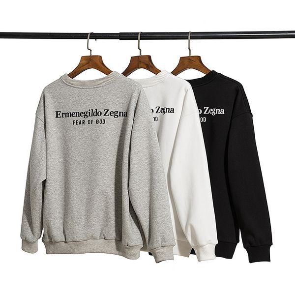 hoodieschao br far of god double line co bred fog autumn winter letter printing men's and women's round neck sweater lovers cotton, Black
hoodieschao br far of god double line co bred fog autumn winter letter printing men's and women's round neck sweater lovers cotton, Black
