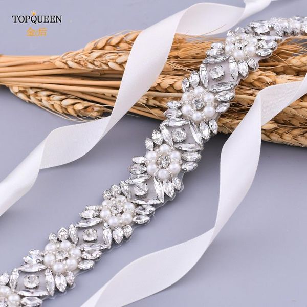 wedding sashes ueen s449 pearl and rhinestone belt for dress silver shiny embellished diamante gorgeous bridesmaids, White
wedding sashes ueen s449 pearl and rhinestone belt for dress silver shiny embellished diamante gorgeous bridesmaids, White