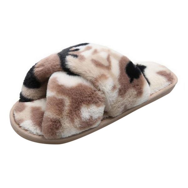 women slippers winter shoes flat leopard home indoor fur warm slip on female slides plush plus size, Black
women slippers winter shoes flat leopard home indoor fur warm slip on female slides plush plus size, Black