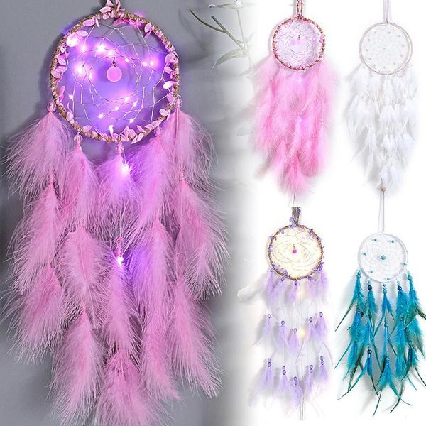 decorative objects & figurines innovative dream catcher pendant hand-woven ornaments handmade birthday graduation gift aeolian bells with li
decorative objects & figurines innovative dream catcher pendant hand-woven ornaments handmade birthday graduation gift aeolian bells with li