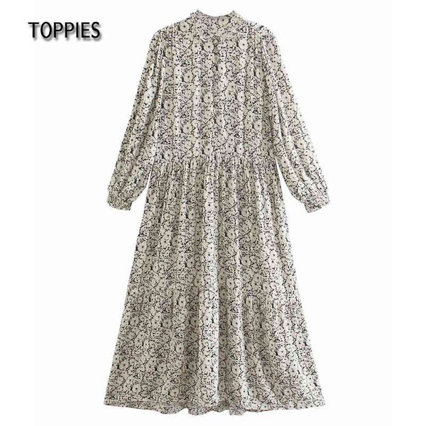 ies loose flower printing maxi dress woman long sleeve ruffles dress lantern sleeve robe femme 210412, Black;gray
ies loose flower printing maxi dress woman long sleeve ruffles dress lantern sleeve robe femme 210412, Black;gray