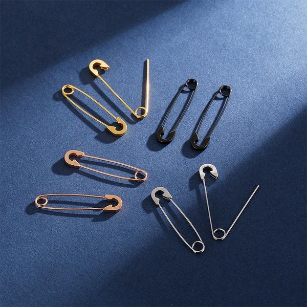 stud 2pcs/1pair stainless steel punk pin earrings unique design paperclip safety funny women man gothic jewelry, Golden;silver
stud 2pcs/1pair stainless steel punk pin earrings unique design paperclip safety funny women man gothic jewelry, Golden;silver