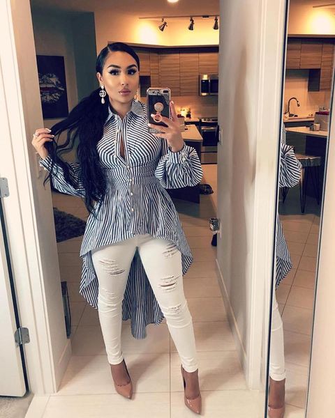 casual dresses women shirt dress autumn winter fashion long-sleeved lapel striped irregular mini, Black;gray
casual dresses women shirt dress autumn winter fashion long-sleeved lapel striped irregular mini, Black;gray