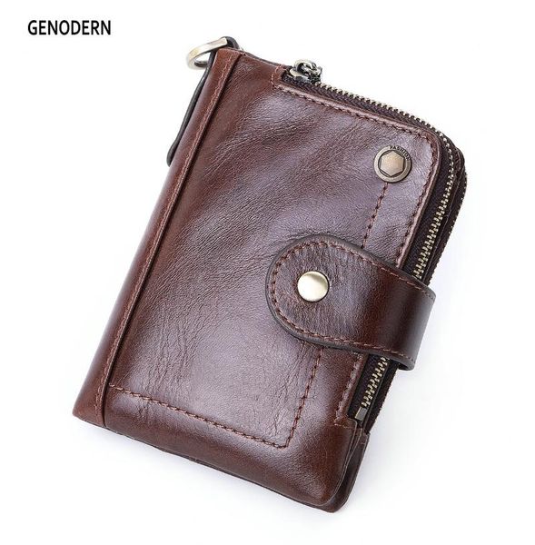 wallets genodern double zipper leather mens wallet with coin purse cowhide male carteira masculina purses men gift walet, Red;black
wallets genodern double zipper leather mens wallet with coin purse cowhide male carteira masculina purses men gift walet, Red;black