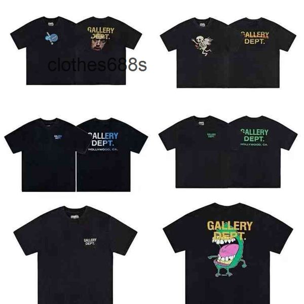 designer men's sweaters gallerydept t shirt vintage wash trend loose street print men's and women's short sleeve shirts0h8i, White;black
designer men's sweaters gallerydept t shirt vintage wash trend loose street print men's and women's short sleeve shirts0h8i, White;black