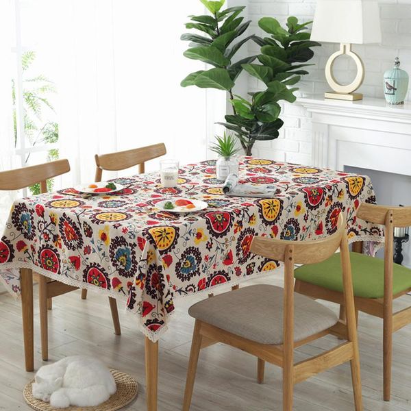 table cloth bohemia national style cotton linen tablecloth wedding party home decor universal cover
table cloth bohemia national style cotton linen tablecloth wedding party home decor universal cover