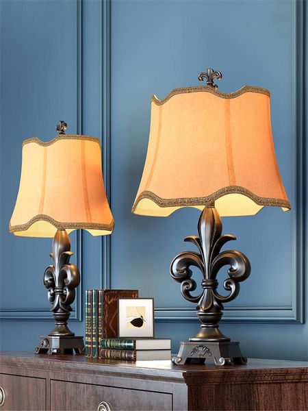 table lamps american classical lamp bedroom bedside retro luxury study lighting living room el villa decoration light fixture
table lamps american classical lamp bedroom bedside retro luxury study lighting living room el villa decoration light fixture