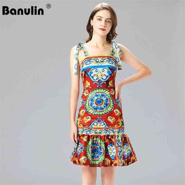 banulin summer fashion runway mermaid dress women's bow spaghetti strap backless casual floral print short party 210603, Black;gray
banulin summer fashion runway mermaid dress women's bow spaghetti strap backless casual floral print short party 210603, Black;gray