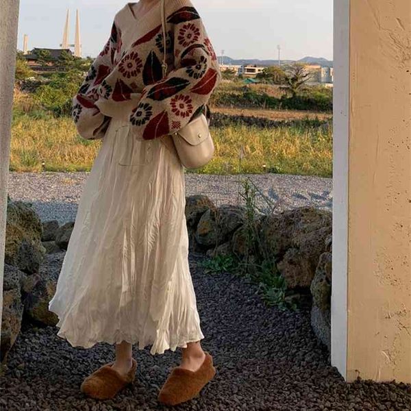 spring arrival large pendulum vintage pleated skirt fairy elastic waist long 3 colors available 210527, Black
spring arrival large pendulum vintage pleated skirt fairy elastic waist long 3 colors available 210527, Black