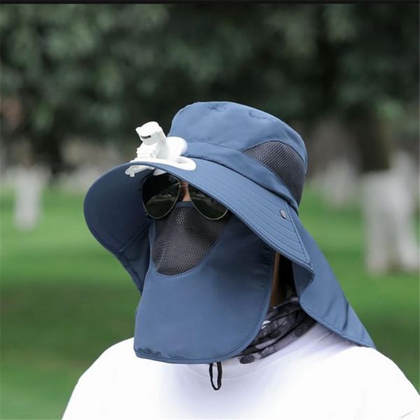 1x cotton sunhat wide brim sun shade hats with fan neck face cover flap sun caps for fishing sports powered all seasons hat cap, Blue;gray
1x cotton sunhat wide brim sun shade hats with fan neck face cover flap sun caps for fishing sports powered all seasons hat cap, Blue;gray