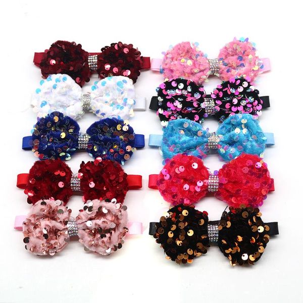 dog apparel 50pcs shining accessories pet bow tie christmas supplies bowtie collar small jewelry grooming products
dog apparel 50pcs shining accessories pet bow tie christmas supplies bowtie collar small jewelry grooming products