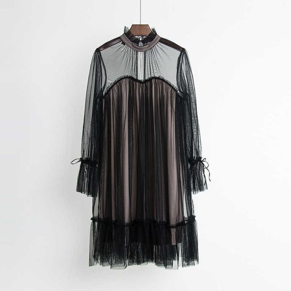 perhaps u khaki black mesh lace sweet ball gown full long puff sleeve stand collar knee length dress elegant autumn party d0244 210529, Black;gray
perhaps u khaki black mesh lace sweet ball gown full long puff sleeve stand collar knee length dress elegant autumn party d0244 210529, Black;gray