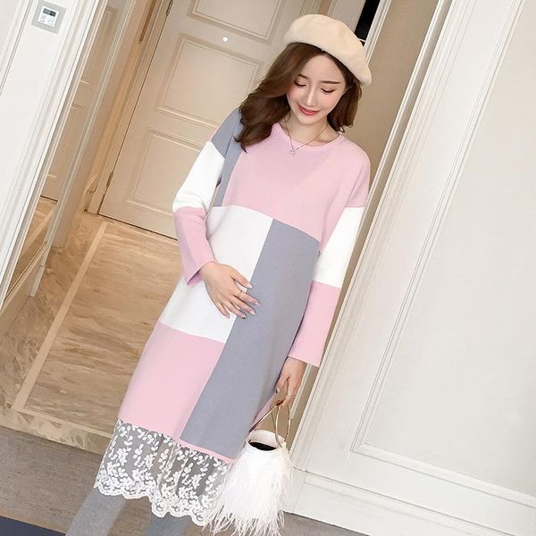 maternity dresses dress autumn winter lace patchwork knitted sweater clothes for pregnant women long pregnancy sweaters shirts, White
maternity dresses dress autumn winter lace patchwork knitted sweater clothes for pregnant women long pregnancy sweaters shirts, White