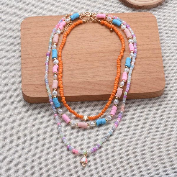 chokers fashion acrylic seeds beads soft pottery round plate pearls diy necklace for women kids jewelry umbrella charm pendants, Golden;silver
chokers fashion acrylic seeds beads soft pottery round plate pearls diy necklace for women kids jewelry umbrella charm pendants, Golden;silver