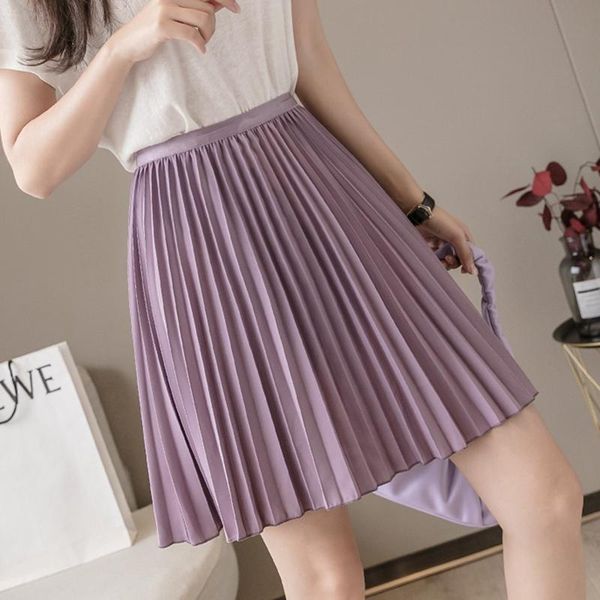 skirts summer short mini women casual elastic high-waist pleated chiffon ladies fashion umbrella girls sexy, Black
skirts summer short mini women casual elastic high-waist pleated chiffon ladies fashion umbrella girls sexy, Black