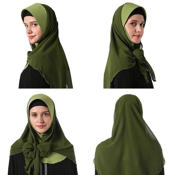 scarves muslim turban inclusive bubble chiffon scarf elastic solid color hat for women soft fashion headwear stretchy head wraps, Blue;gray
scarves muslim turban inclusive bubble chiffon scarf elastic solid color hat for women soft fashion headwear stretchy head wraps, Blue;gray