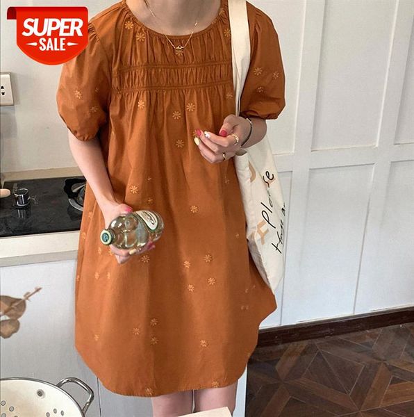 huang zheng embroidered puff sleeve dress female korean version loose sweet doll xlq21011 #jo5r, Black;gray
huang zheng embroidered puff sleeve dress female korean version loose sweet doll xlq21011 #jo5r, Black;gray