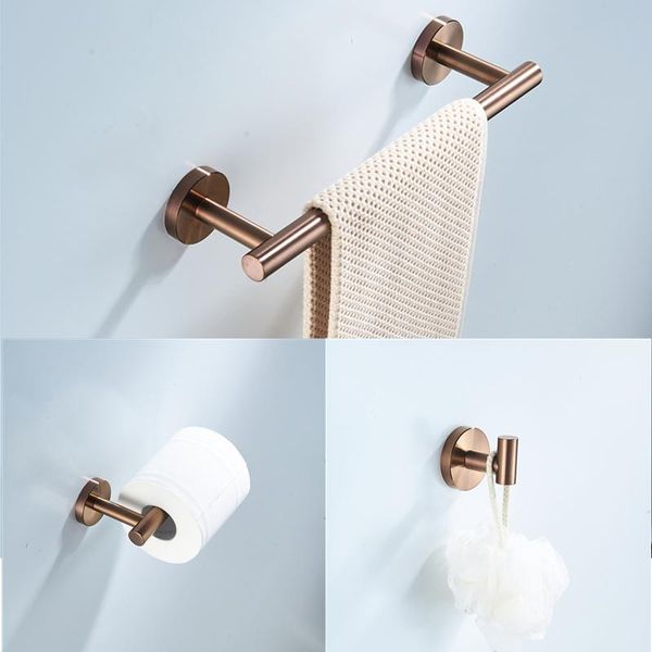 bath accessory set 3-pieces rose gold bathroom hardware 304 stainless steel wall mounted towel bar toilet paper holder robe hooks cn(origin)
bath accessory set 3-pieces rose gold bathroom hardware 304 stainless steel wall mounted towel bar toilet paper holder robe hooks cn(origin)