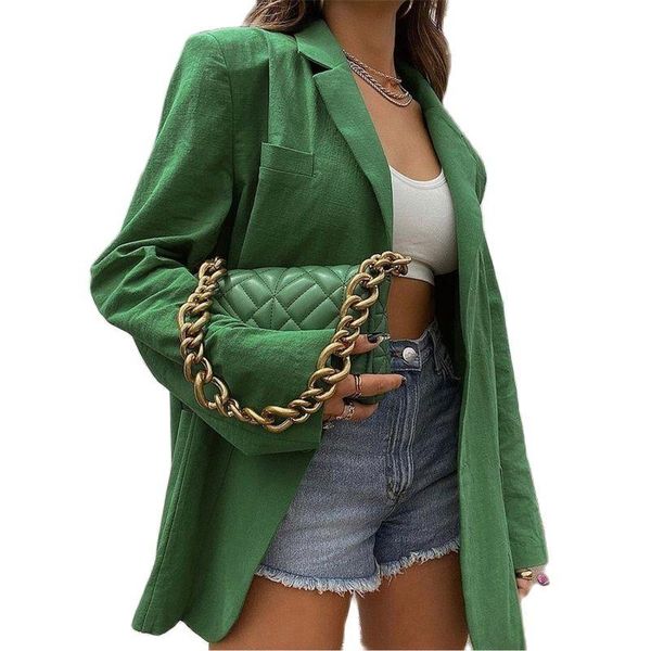 women's suits & blazers 2022 autumn fashion oversize casual y2k cardigan women blazer female long sleeve chic solid party vintage coats, White;black
women's suits & blazers 2022 autumn fashion oversize casual y2k cardigan women blazer female long sleeve chic solid party vintage coats, White;black
