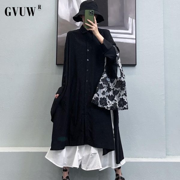 casual dresses gvuw autumn women dress yamamoto black large split shirt 2021 asymmetrical loose harajuku hepburn style clothes ladies kb3143, Black;gray
casual dresses gvuw autumn women dress yamamoto black large split shirt 2021 asymmetrical loose harajuku hepburn style clothes ladies kb3143, Black;gray