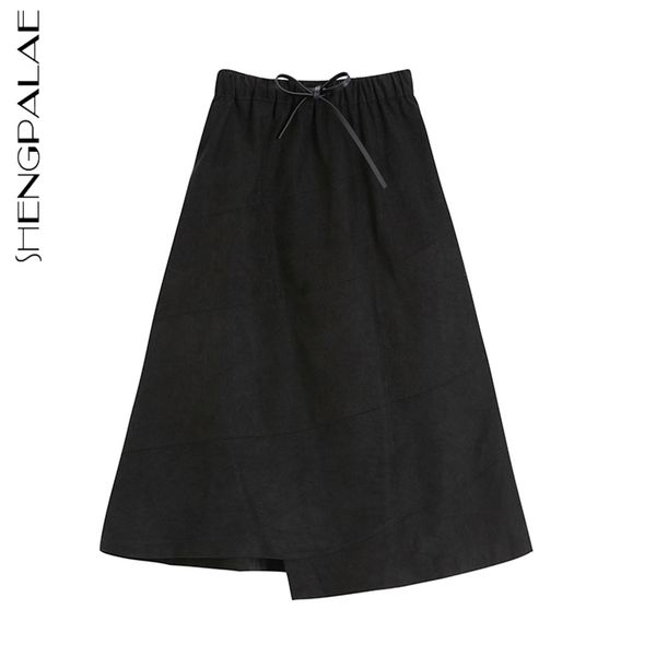 minimalist irregular high waist skirt women's spring lace up slim a-line above knee 5b441 210427, Black
minimalist irregular high waist skirt women's spring lace up slim a-line above knee 5b441 210427, Black