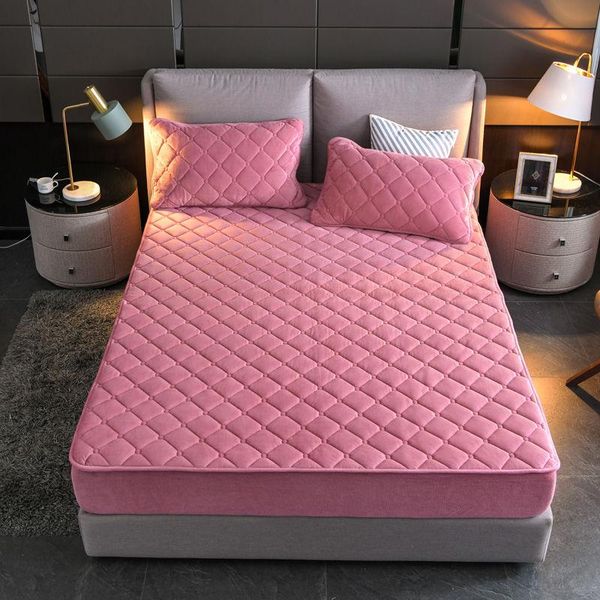 sheets & sets crystal velvet solid color thick warm bedspread protective cover non-slip mattress large bed sheet set home decorations
sheets & sets crystal velvet solid color thick warm bedspread protective cover non-slip mattress large bed sheet set home decorations