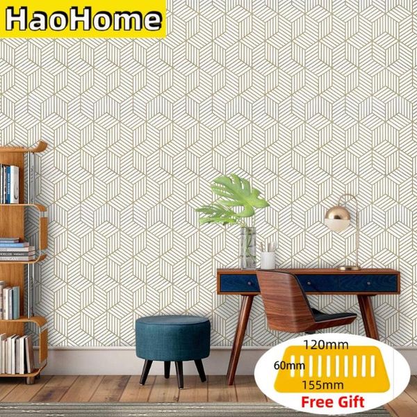 haohome hexagon contact paper removable peel and stick wallpaper self adhesive film for living room bedroom wall decor wallpapers
haohome hexagon contact paper removable peel and stick wallpaper self adhesive film for living room bedroom wall decor wallpapers