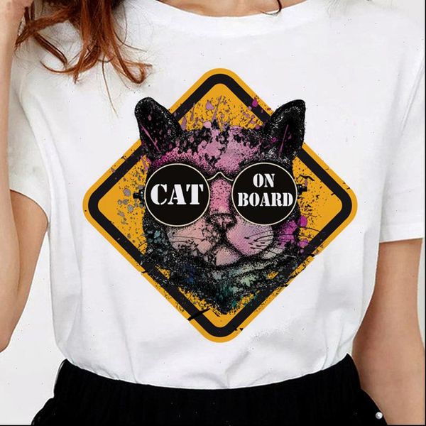 cartoon cat t shirt womens shirts female funny kawaii ulzzang korean style gothic graphics casual top, White
cartoon cat t shirt womens shirts female funny kawaii ulzzang korean style gothic graphics casual top, White