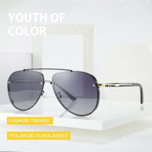 sunglasses aoze 2021 luxury retro polarized for men and women classic high-quality glasses, White;black
sunglasses aoze 2021 luxury retro polarized for men and women classic high-quality glasses, White;black