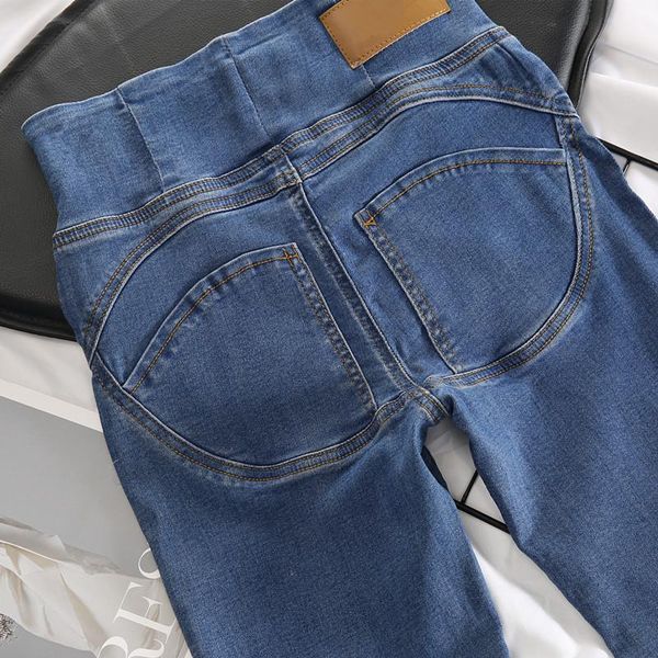 women's jeans high waist fashion buttock lifting-light blue spring summer style thin tight peach hip pencil pants
women's jeans high waist fashion buttock lifting-light blue spring summer style thin tight peach hip pencil pants