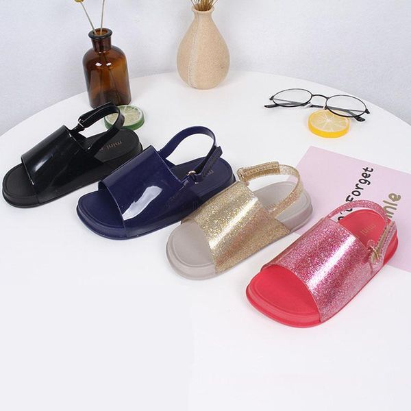 sandals boys and girls open-toed beach shoes flat solid color children's baby slippers, Black;red
sandals boys and girls open-toed beach shoes flat solid color children's baby slippers, Black;red