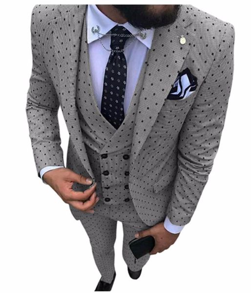 men's suits & blazers mens wave point three pieces men dress casual commuter office business for wedding(blazer+vest+pants), White;black
men's suits & blazers mens wave point three pieces men dress casual commuter office business for wedding(blazer+vest+pants), White;black