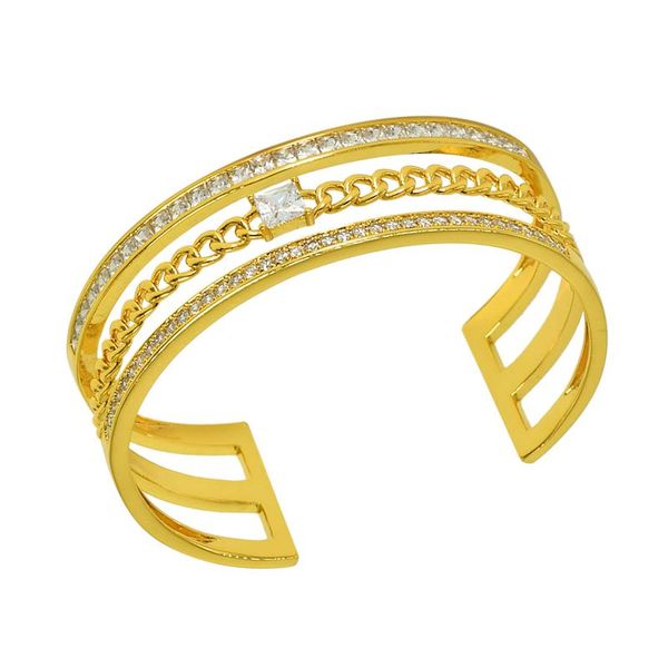 bangle fashion charm luxury gold color natural stones jewelry zircon bracelets bangles for women men customized designer, Black
bangle fashion charm luxury gold color natural stones jewelry zircon bracelets bangles for women men customized designer, Black
