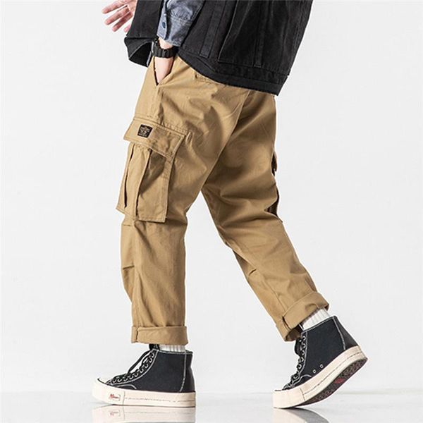 men's pants with belt cargo men streetwear multi pocket work safari style solid color casual loose trousers mens, Black
men's pants with belt cargo men streetwear multi pocket work safari style solid color casual loose trousers mens, Black
