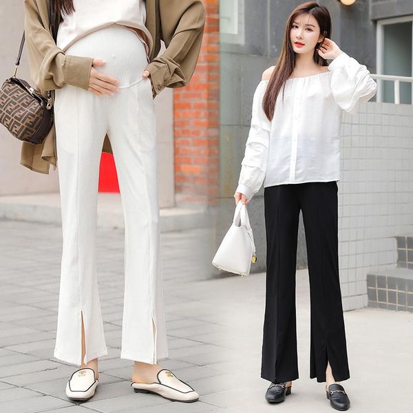 963# maternity pants summer high waist plain color adjustable elastic belly support trousers bottoms, White
963# maternity pants summer high waist plain color adjustable elastic belly support trousers bottoms, White