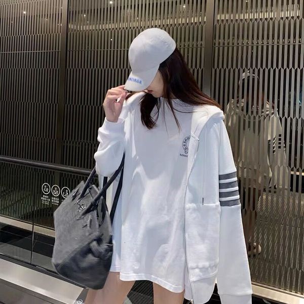 hoodies sweater women's spring tb zipper cardigan women's ins net red tide autumn korean version loose and lazy style hooded thin, Black
hoodies sweater women's spring tb zipper cardigan women's ins net red tide autumn korean version loose and lazy style hooded thin, Black