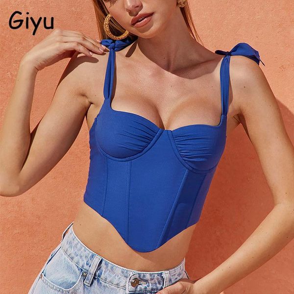 women's tanks & camis giyu summer lace up bow crop women 2021 slim club party corset backless streetwear casual clothing, White
women's tanks & camis giyu summer lace up bow crop women 2021 slim club party corset backless streetwear casual clothing, White