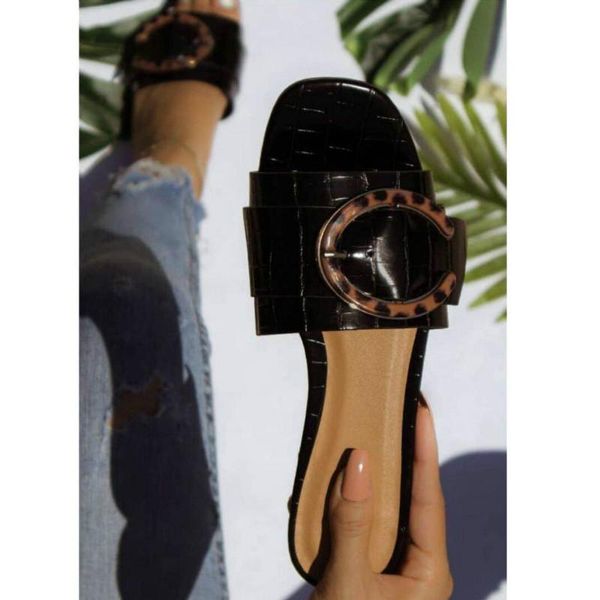 leopard print women summer shoes cool black white fashion buckle female slippers flat heel outdoor ladies slides wholesale
leopard print women summer shoes cool black white fashion buckle female slippers flat heel outdoor ladies slides wholesale