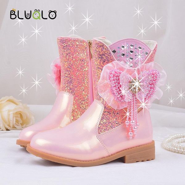 boots children' winter for girls rhinestone flower fashion plush princess flats dress shoes pink blue kids, Black;grey
boots children' winter for girls rhinestone flower fashion plush princess flats dress shoes pink blue kids, Black;grey