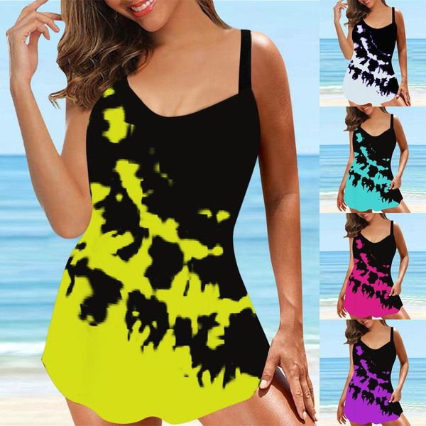 women's swimwear tankini large bikini set digital print suspender beach split swimsuit bathing suit two piece women s-5xl#g, White;black
women's swimwear tankini large bikini set digital print suspender beach split swimsuit bathing suit two piece women s-5xl#g, White;black