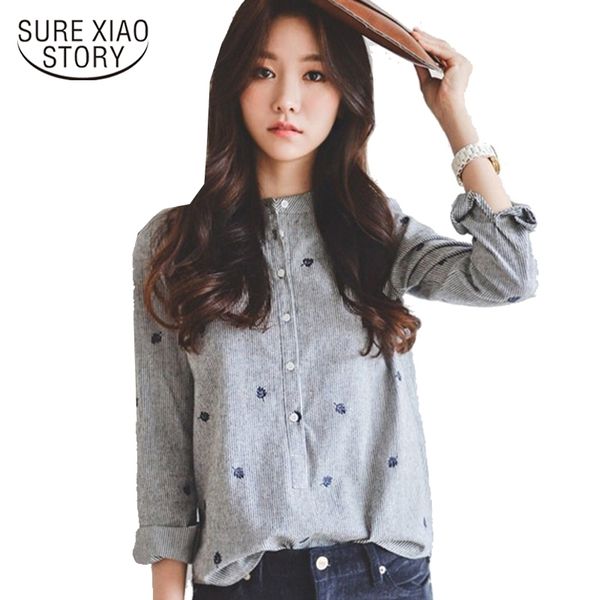 arrival blouse small striped collar printed leaves thin long sleeved shirt women's 335f30 210415, White
arrival blouse small striped collar printed leaves thin long sleeved shirt women's 335f30 210415, White