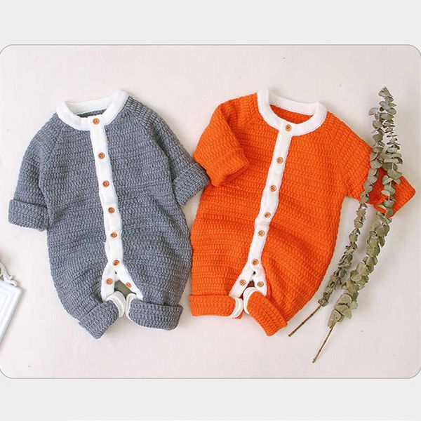 boys girls pure color long sleeve clothes autumn winter baby boy girl kids knitting rompers, Blue
boys girls pure color long sleeve clothes autumn winter baby boy girl kids knitting rompers, Blue